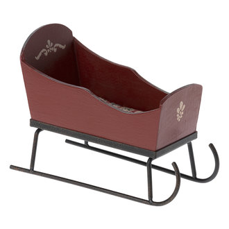 Maileg Maileg Sleigh mouse red Maileg Maileg Sleigh mouse red