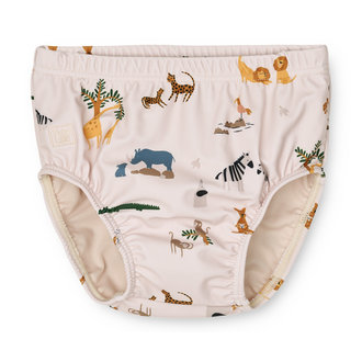 Liewood Liewood Anthony Baby Printed Swim Pants All together / Sandy