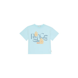 The New Society The New Society Lapace Tee Azzurro