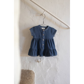 1 + in the family 1 + in the family ZOE s. sleeve dress denim