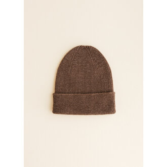 Hvid Hvid Beanie Fonzie newborn mocha Hvid Hvid Beanie Fonzie newborn mocha