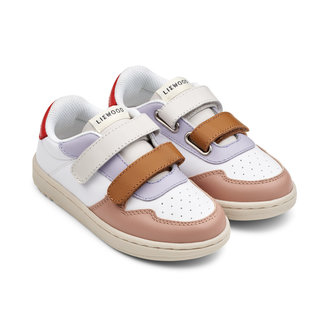 Liewood Liewood Drew leather sneakers Golden caramel multi mix Liewood Liewood Drew leather sneakers Golden caramel multi mix