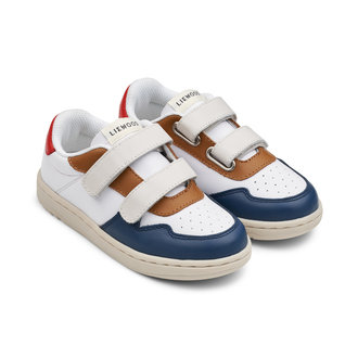 Liewood Liewood Drew leather sneakers Midnight navy multi mix