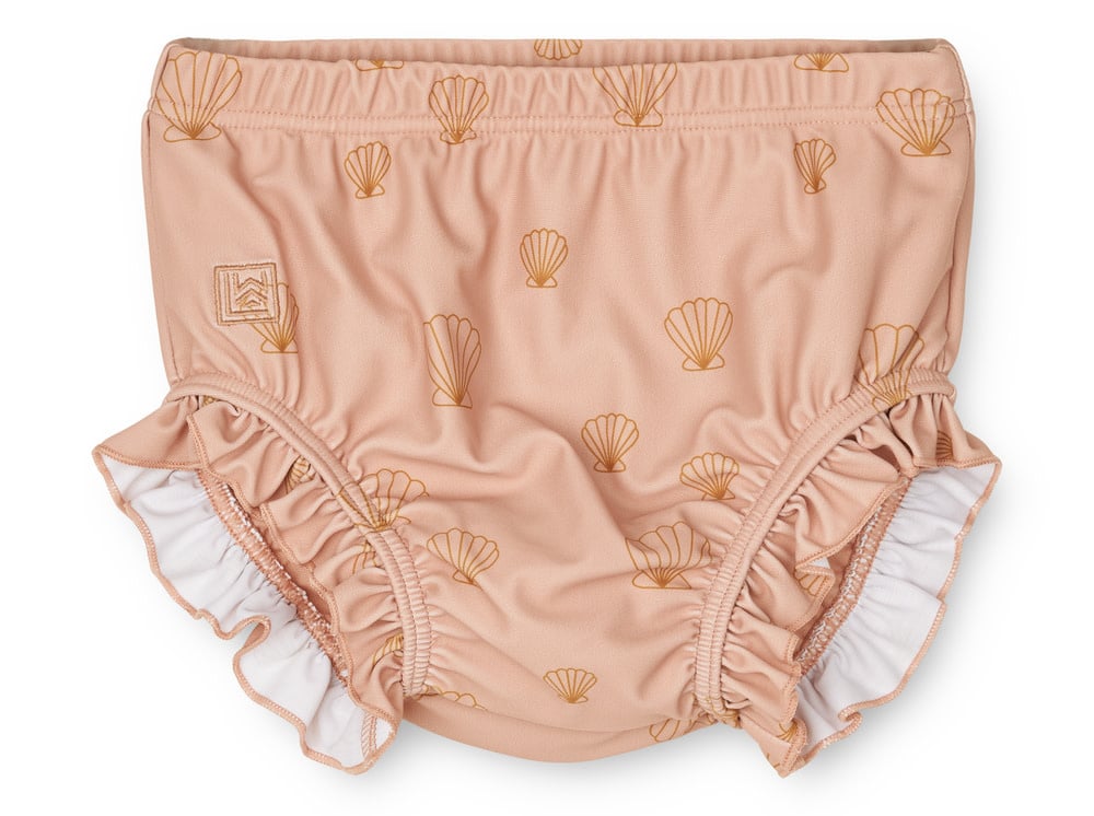 Liewood Mila Baby Swim Pants Sea shell - Pale tuscany