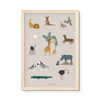 Liewood Liewood Beverly Poster All together / Sandy