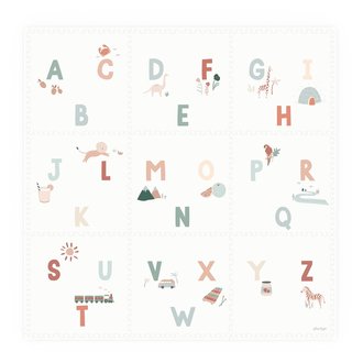 Play&Go Play&Go EEVAA puzzelmat alphabet/terrazzo Play&Go Play&Go EEVAA puzzelmat alphabet/terrazzo
