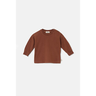 My Little Cozmo My Little Cozmo Basic baby t-shirt Brown