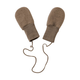 Engel Natur Engel Natur Baby Mittens walnut melange one size Engel Natur Engel Natur Baby Mittens walnut melange one size