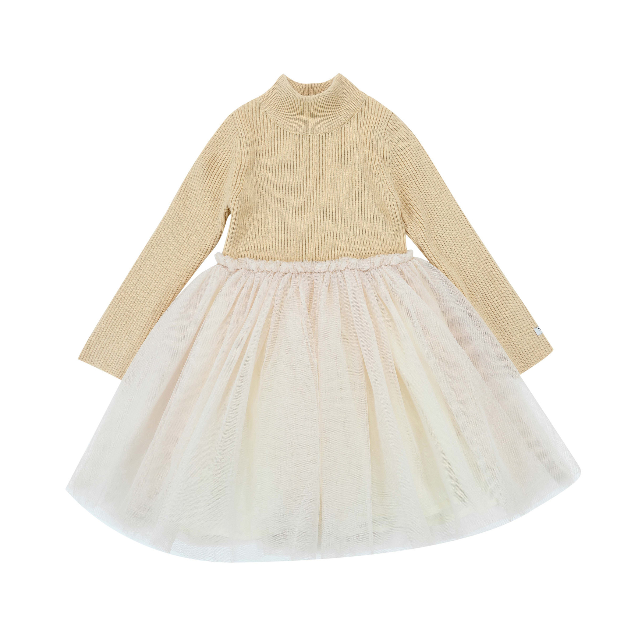 Donsje Lotus Dress Biscuit Baby's mini moon