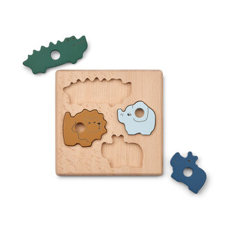 Liewood Liewood Suki Puzzle Garden green multi mix