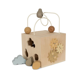 Konges Slojd Konges Slojd Wooden activity cube nature