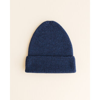 Hvid Hvid Beanie Fonzie blue Hvid Hvid Beanie Fonzie blue