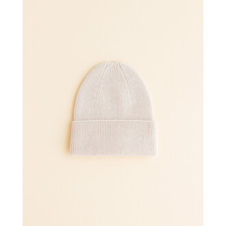 Hvid Hvid Beanie Fonzie newborn cream Hvid Hvid Beanie Fonzie newborn cream