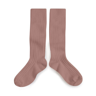 Collégien Collégien La Haute Ribbed Knee-high Socks Praline de Lyon Collégien Collégien La Haute Ribbed Knee-high Socks Praline de Lyon