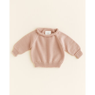 Hvid Hvid Sweater Georgette apricot Hvid Hvid Sweater Georgette apricot