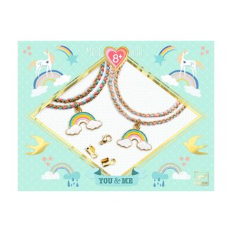 Djeco Djeco Armbandjes maken Rainbow Kumihimo Djeco Djeco Armbandjes maken Rainbow Kumihimo
