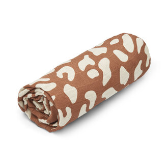 Liewood Liewood Cliff printed changing mat cover mega leo / tuscany rose