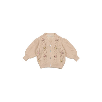 The New Society The New Society Ambrose Baby Cardigan Ambrose Fantasy