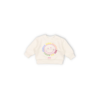 The New Society The New Society Rolling Baby Sweater Off White
