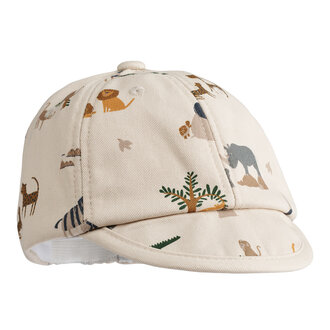 Liewood Liewood Tone Baby Printed Cap All together / Sandy