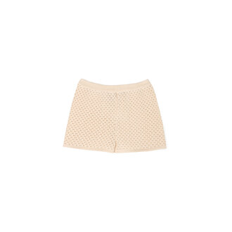 Mipounet Mipounet carola openwork short knitwear cream