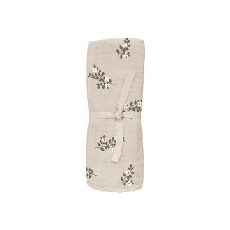 main sauvage main sauvage muslin cloth holly flowers