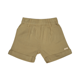Baje studio Baje studio MILLS Linen short taupe Baje studio Baje studio MILLS Linen short taupe