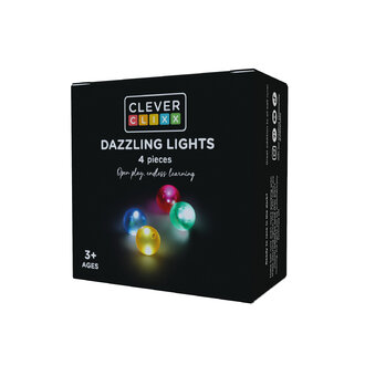 Cleverclixx Cleverclixx Balls Pack Dazzling Lights 4 Stuks