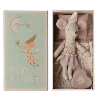 Maileg Maileg Tooth fairy mouse Little Sister in matchbox