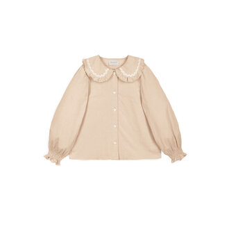 Mipounet Mipounet carine corduroy blouse beige
