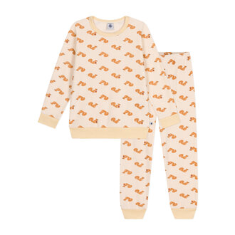 Petit Bateau Petit Bateau A0BH9 pyjama squirrel print