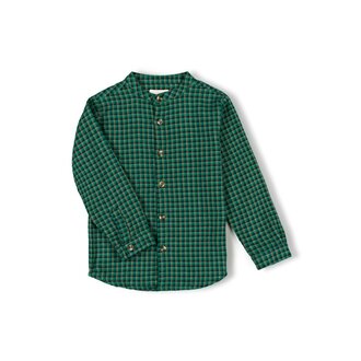 Nixnut Nixnut Mao Blouse Jungle Checkered