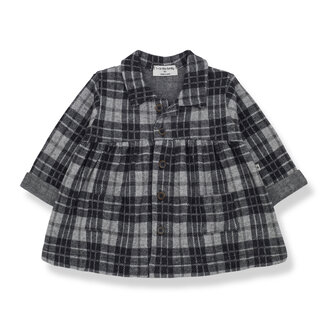 1 + in the family 1 + in the family  PAULA shirt dress anthracite