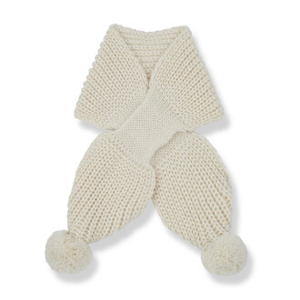 1 + in the family 1 + in the family  BRUNA-nb scarf ecru