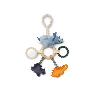 Liewood Liewood Angie Dino Activity Toy Blue fog multi mix