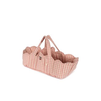Konges Slojd Konges Slojd doll lift powder pink check Konges Slojd Konges Slojd doll lift powder pink check