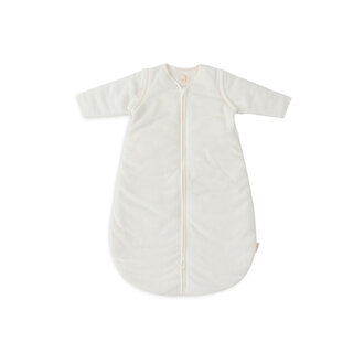 Jollein Jollein slaapzak met afritsbare mouw rond rib ivory Jollein Jollein slaapzak met afritsbare mouw rond rib ivory