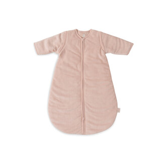 Jollein Jollein slaapzak met afritsbare mouw rond rib wild rose Jollein Jollein slaapzak met afritsbare mouw rond rib wild rose