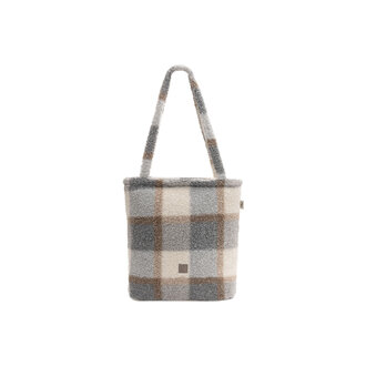 Jollein Jollein Luiertas Shopper Check Boucle Jollein Jollein Luiertas Shopper Check Boucle