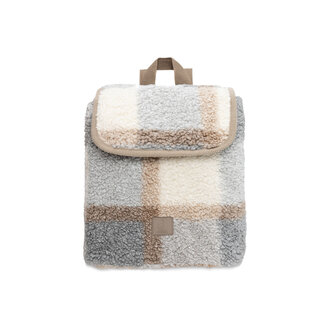 Jollein Jollein Rugtasje Check Boucle Jollein Jollein Rugtasje Check Boucle