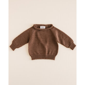 Hvid Hvid Sweater Georgette mocha