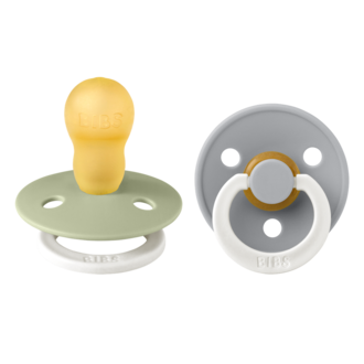 BIBS BIBS ROUND glow T3 +18M sage/cloud