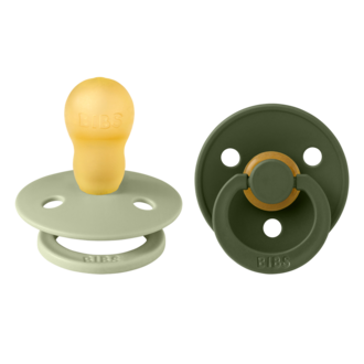 BIBS BIBS ROUND T3 +18M sage/green