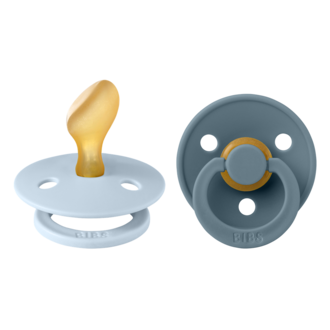 BIBS BIBS ANATOMICAL T2 6-18M petrol/blue