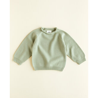 Hvid Hvid Sweater Georgette mint Hvid Hvid Sweater Georgette mint