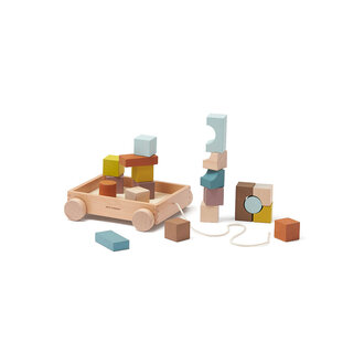 Kid's Concept Kid's Concept Wagon with blocks NEO