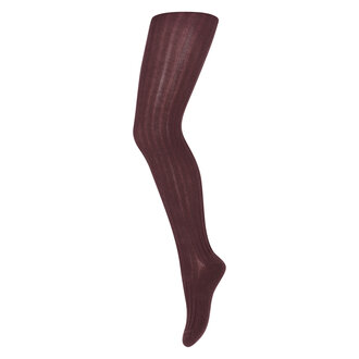 mp Denmark mp Denmark cotton rib tights (130) grape skin (36)