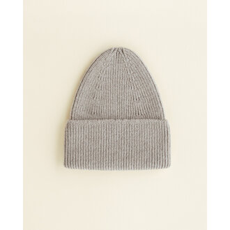 Hvid Hvid Beanie Fonzie pebble