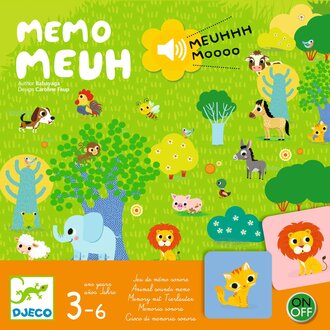 Djeco Djeco Spel Memo Meuh Djeco Djeco Spel Memo Meuh