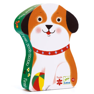 Djeco Djeco Puzzel Firmin De Kleine Puppy 24 pcs
